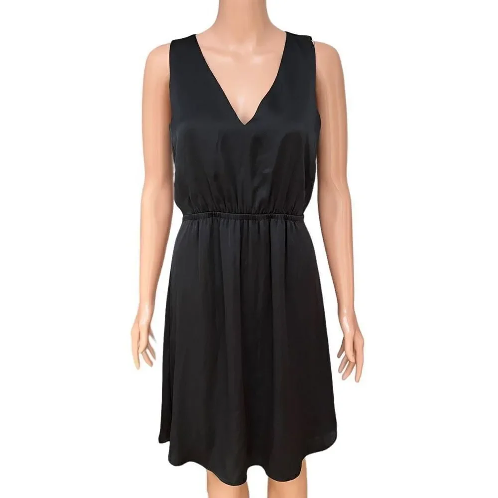 Madewell black Nightout Dress size 2 elastic waist